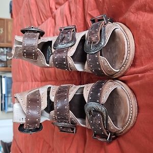 Freebirds Violet size 8 All Leather Shoe